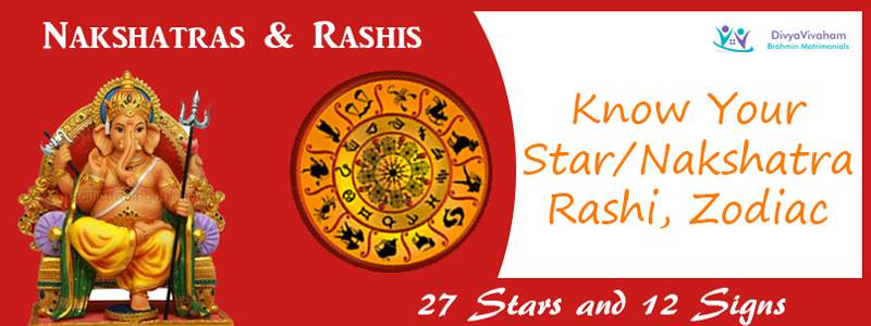 Hindu Astrology Stars Nakshatra Rashi